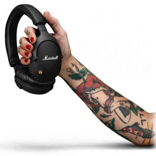 Marshall Audio|Audio-- Monitor II A.N.C. - Black - Bluetooth Headphones - Iconic Classic Premium High Quality Headphones - Avvenice