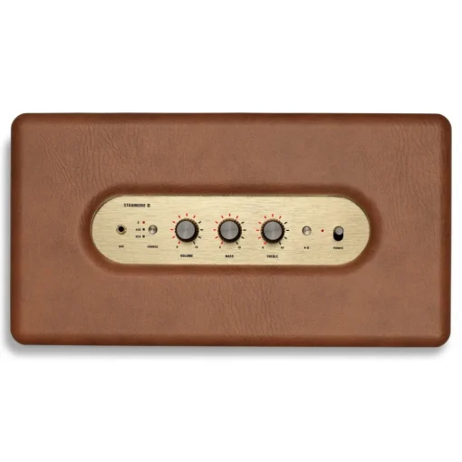 Marshall Audio|Audio-- Stanmore II - Brown - Bluetooth Speaker - Iconic Classic Premium High Quality Speaker - Avvenice