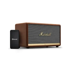 Marshall Audio|Audio-- Stanmore II - Brown - Bluetooth Speaker - Iconic Classic Premium High Quality Speaker - Avvenice