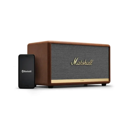Marshall Audio|Audio-- Stanmore II - Brown - Bluetooth Speaker - Iconic Classic Premium High Quality Speaker - Avvenice