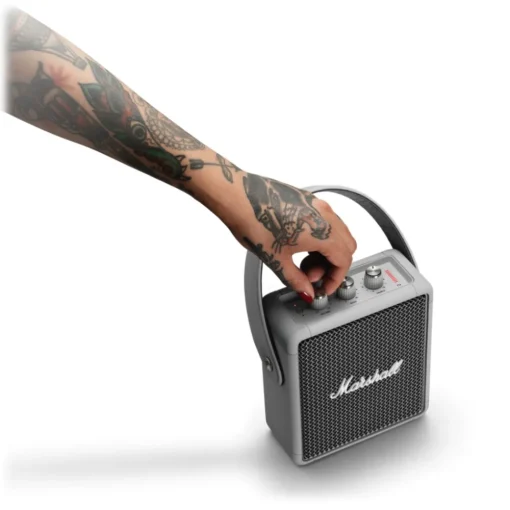 Marshall Audio|Audio-- Stockwell II - Black - Portable Bluetooth Speaker - Iconic Classic Premium High Quality Speaker - Avvenice