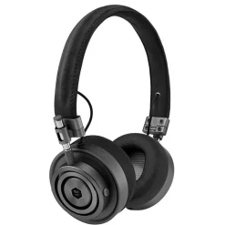 Master & Dynamic Audio|Audio-Master & Dynamic - MH30 - Gunmetal / Black Alcantara - Premium High Quality and Performance On-Ear Headphones - Avvenice