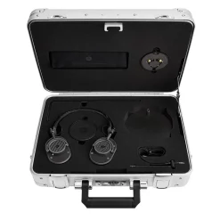 Master & Dynamic Audio|Audio-Master & Dynamic - MH40 - Zero Halliburton Kit - Black Metal / Alcantara Black - Premium High Quality Over-Ear Headphones - Avvenice