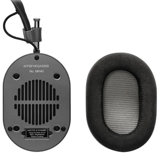 Master & Dynamic Audio|Audio-Master & Dynamic - MH40 - Zero Halliburton Kit - Black Metal / Alcantara Black - Premium High Quality Over-Ear Headphones - Avvenice
