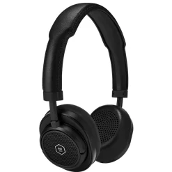 Master & Dynamic Audio|Audio-Master & Dynamic - MW50 - Black Metal / Black Leather - Premium High Quality and Performance Wireless On-Ear Headphones - Avvenice