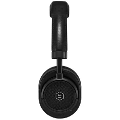 Master & Dynamic Audio|Audio-Master & Dynamic - MW50 - Black Metal / Black Leather - Premium High Quality and Performance Wireless On-Ear Headphones - Avvenice