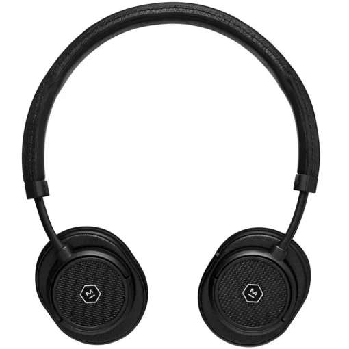 Master & Dynamic Audio|Audio-Master & Dynamic - MW50 - Black Metal / Black Leather - Premium High Quality and Performance Wireless On-Ear Headphones - Avvenice