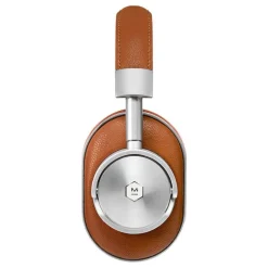 Master & Dynamic Audio|Audio-Master & Dynamic - MW60 - Silver Metal / Brown Leather - Premium High Quality and Performance Wireless Over-Ear Headphones - Avvenice