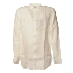 MC2 Saint Barth Shirts-- Linen Shirt - White - Luxury Exclusive Collection - Avvenice