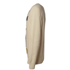 MC2 Saint Barth Knitwears-- Pullover Heron Mickey Mouse - Cream - Luxury Exclusive Collection - Avvenice