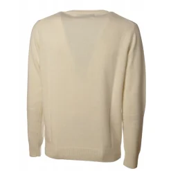 MC2 Saint Barth Knitwears-- Pullover Heron Mickey Mouse - Cream - Luxury Exclusive Collection - Avvenice