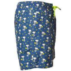 MC2 Saint Barth Swimwear-- Swimsuit in Snoopy Padel Pattern - Blue - Luxury Exclusive Collection - Avvenice