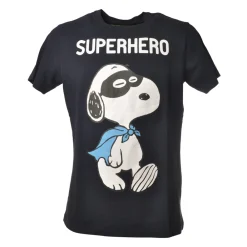 MC2 Saint Barth T-shirt-- T-Shirt Arnott Snoopy Hero - Blue - Luxury Exclusive Collection - Avvenice