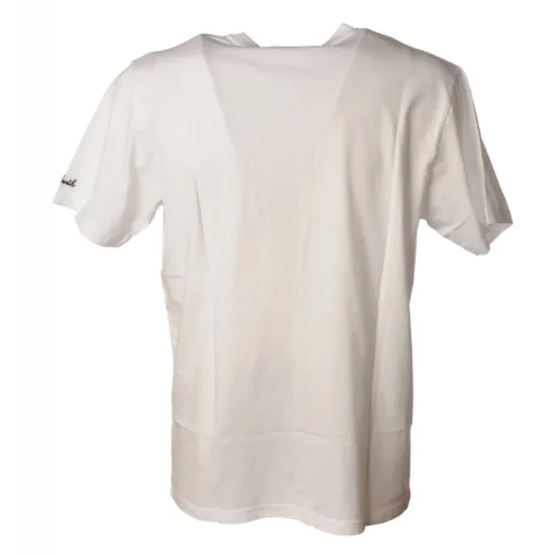 MC2 Saint Barth T-shirt-- T-Shirt Man Wine Solver 01N - White - Luxury Exclusive Collection - Avvenice