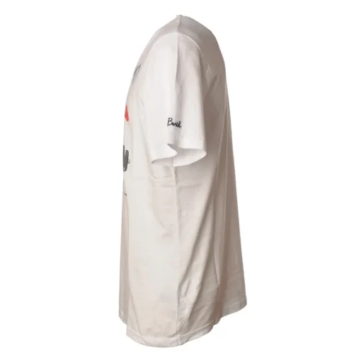 MC2 Saint Barth T-shirt-- T-Shirt Man Gin Problem - White - Luxury Exclusive Collection - Avvenice