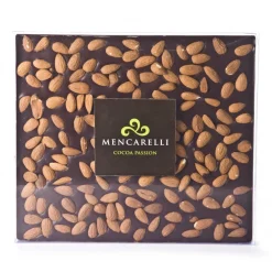 Mencarelli Cocoa Passion Sweets-- Dark Chocolate and Almond - Tablet Chocolate 500 g - Avvenice