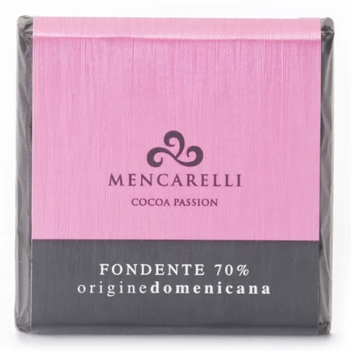 Mencarelli Cocoa Passion Sweets-- Dark Chocolate Bar Dominican Republic Origin - Chocolate Bar 50 g - Avvenice