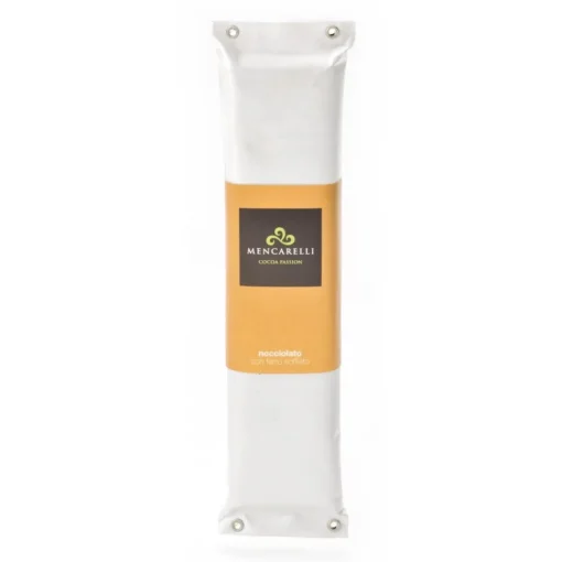 Mencarelli Cocoa Passion Sweets-- Nougat with Hazelnut and Spelt Blown - Artisan Chocolate 200 g - Avvenice