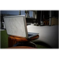 Mikol Marmi Skin-- Carrara White Marble MacBook Skin - 13 - Real Marble Skin - MacBook Skin - Apple - Collection - Avvenice