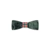 Mikol Marmi Ties & Bow Ties-- Emerald Green Gemstone Marble Bow Tie - Papillon - Real Marble - Collection - Avvenice