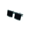 Mikol Marmi Ties & Bow Ties-- Enamel and Copper Plating Rectangular Marble Cuff Links - Collection - Avvenice