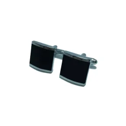 Mikol Marmi Ties & Bow Ties-- Enamel and Copper Plating Rectangular Marble Cuff Links - Collection - Avvenice