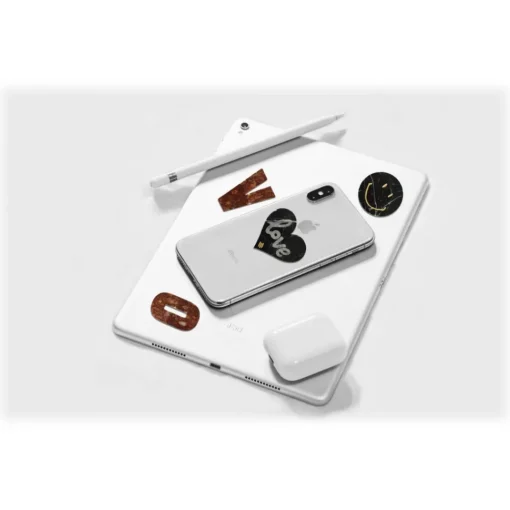 Mikol Marmi Desk Supplies-- Marquina Black Marble True Love Sticker - Real Marble - Desk Supplies - Collection - Avvenice