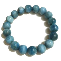 Mikol Marmi Other Accessories-- Ocean Blue Gemstone Marble Beaded Bracialet - Real Marble - Collection - Avvenice