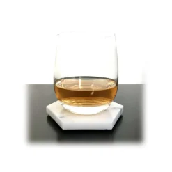 Mikol Marmi Home Accessories-- Personalized Coasters in Marquina Black Marble - Real Marble - Living - Collection - Avvenice