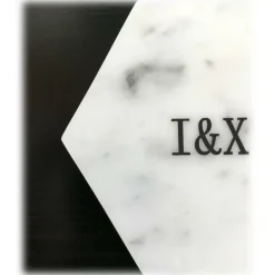 Mikol Marmi Home Accessories-- Personalized Coasters in Marquina Black Marble - Real Marble - Living - Collection - Avvenice