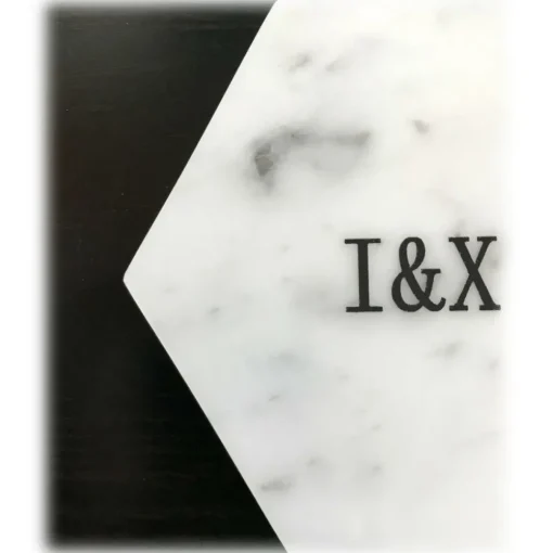 Mikol Marmi Home Accessories-- Personalized Coasters in Marquina Black Marble - Real Marble - Living - Collection - Avvenice
