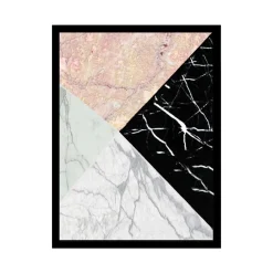 Mikol Marmi Installations-- Real Marble Geometric Art Piece - Large - Real Marble - Collection - Avvenice