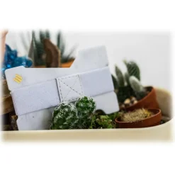 Mikol Marmi Wallets-- White Carrara Gemstone Marble Minimalist Wallet - Credit Cards Holder - Real Marble - Collection - Avvenice
