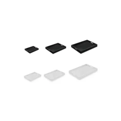 Mikol Marmi Home Accessories-- White Wooden Trays - Medium - Real Marble - Living - Collection - Avvenice