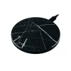 Mikol Marmi Accessories-- Wireless Charging Pad in Black Marble Marquina with USB Cable - Desktop Charger - iPhone - Apple - Samsung - Avvenice