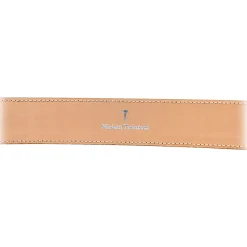 Miriam Tirinzoni Belts-- Brown Eel Leather Belt - Belt - Luxury Exclusive Collection - Avvenice