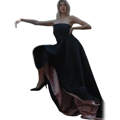 Miriam Tirinzoni Dresses-- Evening Dress - Dark Green and Pink - Dresses - Luxury Exclusive Collection - Avvenice
