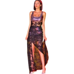 Miriam Tirinzoni Dresses-- Long Tailored Suit - Black - Dresses - Luxury Exclusive Collection - Avvenice