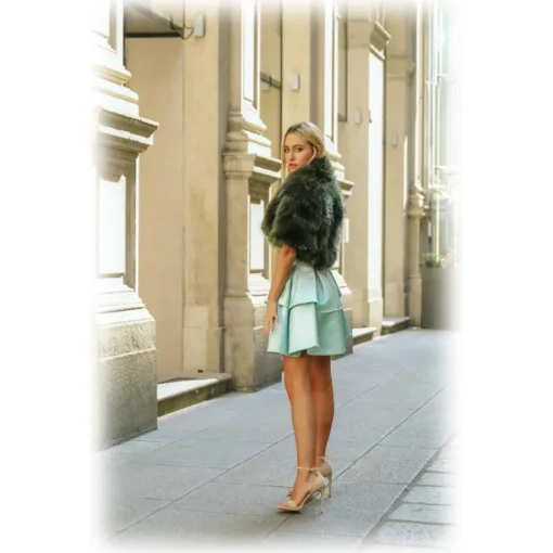 Miriam Tirinzoni Other Accessories-- Shawl - Dark Green - Shawl - Luxury Exclusive Collection - Avvenice