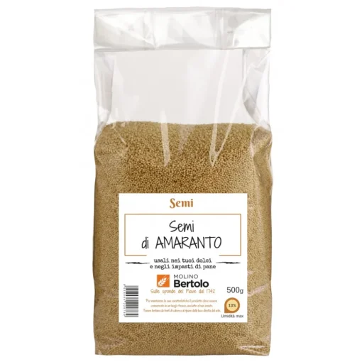 Molino Bertolo Pasta & Cereals-- Amaranth Seeds - 500 g - Avvenice