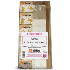 Molino Bertolo Pasta & Cereals-- Buckwheat Flour - 1 Kg - Avvenice