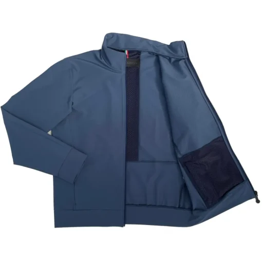 Momo Design Jackets-- Galway Outerwear Jacket - Navy Blue - Jacket - Made in Italy - Luxury Exclusive Collection - Avvenice