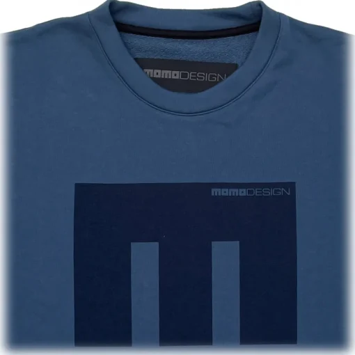 Momo Design Sweatshirts-- Macao Sweatshirt - Navy Blue - Sweatshirt - Made in Italy - Luxury Exclusive Collection - Avvenice