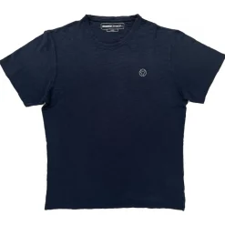 Momo Design T-shirt-- Minneapolis T-Shirt - Navy Blue - T-shirt - Made in Italy - Luxury Exclusive Collection - Avvenice