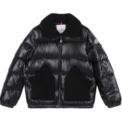 Moncler Jackets-- Black Puffer Jacket - Exclusive Luxury Collection - Avvenice