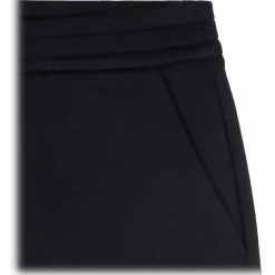 Moncler Trousers-- Navy Blue Trousers - Exclusive Luxury Collection - Avvenice