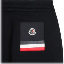 Moncler Trousers-- Navy Blue Trousers - Exclusive Luxury Collection - Avvenice