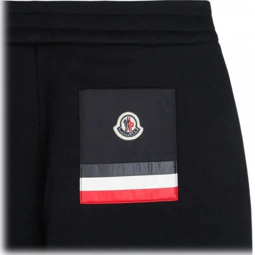 Moncler Trousers-- Navy Blue Trousers - Exclusive Luxury Collection - Avvenice