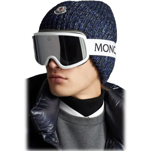 Moncler Eyewear Ski Googles-Moncler - Terrabeam Ski Goggles - Optical White - - Avvenice