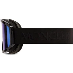 Moncler Eyewear Ski Googles-Moncler - Terrabeam Ski Goggles - Shiny Black & Iridescent Aqua Green - - Avvenice
